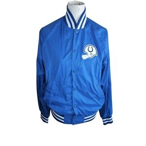 Vintage Active Generation Indianapolis Colts Nylon Varsity Jacket Medium